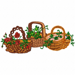 Flowers Embroidery Design 5